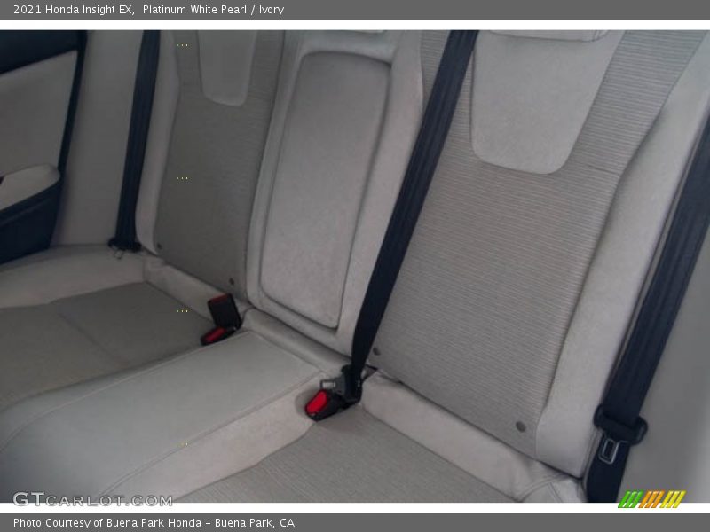 Platinum White Pearl / Ivory 2021 Honda Insight EX