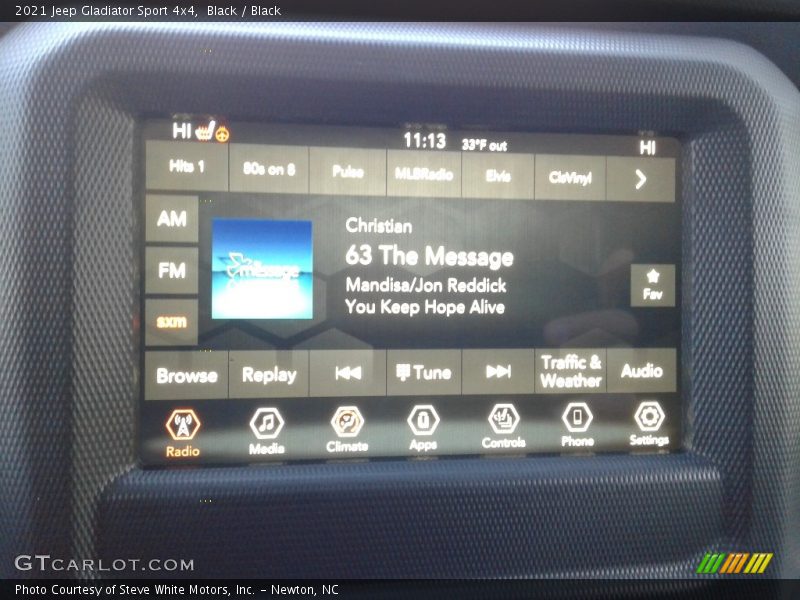 Black / Black 2021 Jeep Gladiator Sport 4x4