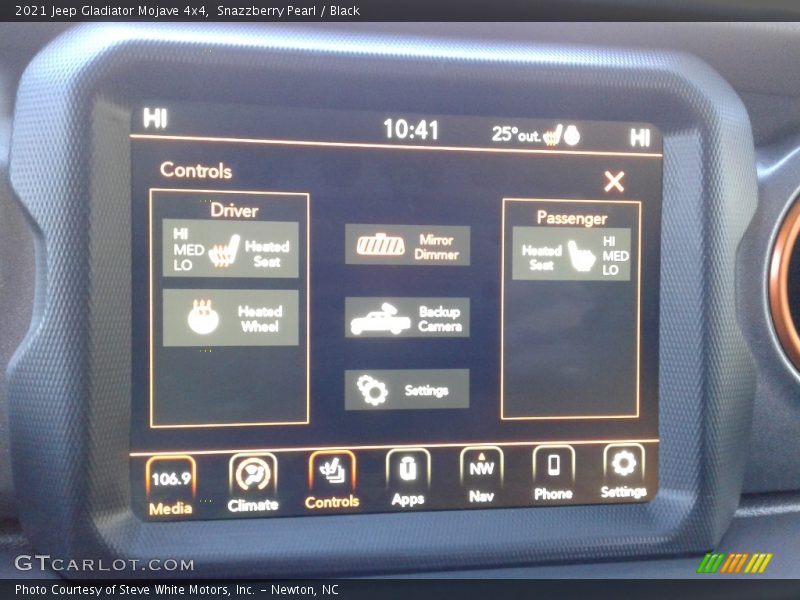Snazzberry Pearl / Black 2021 Jeep Gladiator Mojave 4x4