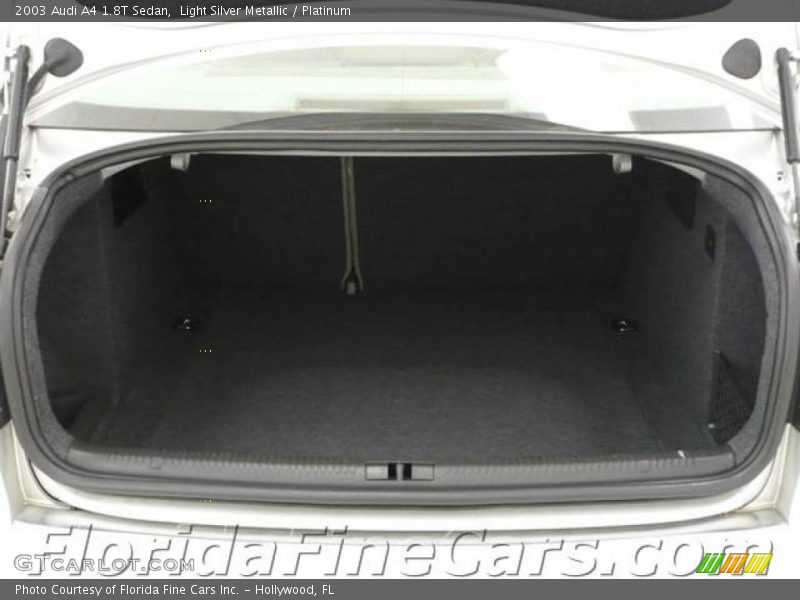 Light Silver Metallic / Platinum 2003 Audi A4 1.8T Sedan