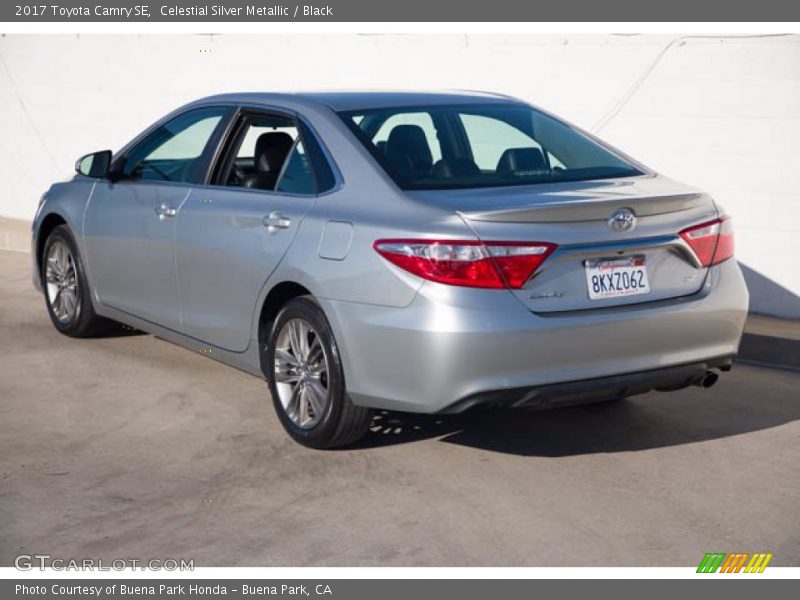 Celestial Silver Metallic / Black 2017 Toyota Camry SE
