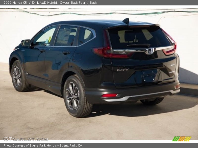 Crystal Black Pearl / Black 2020 Honda CR-V EX-L AWD Hybrid