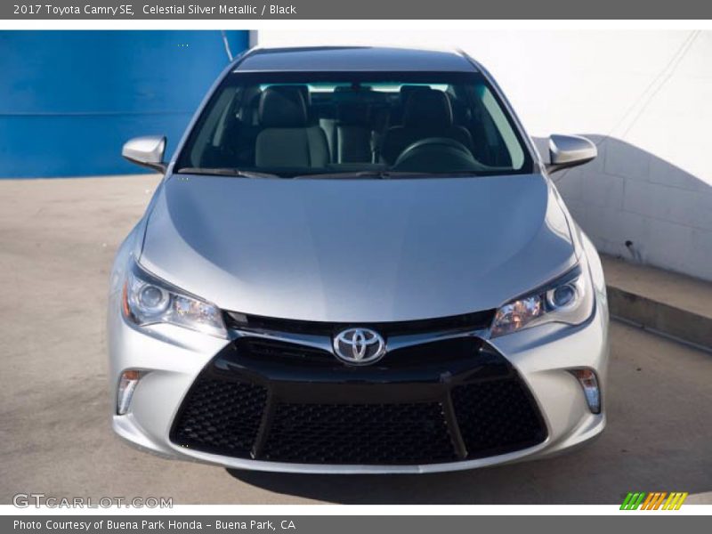 Celestial Silver Metallic / Black 2017 Toyota Camry SE