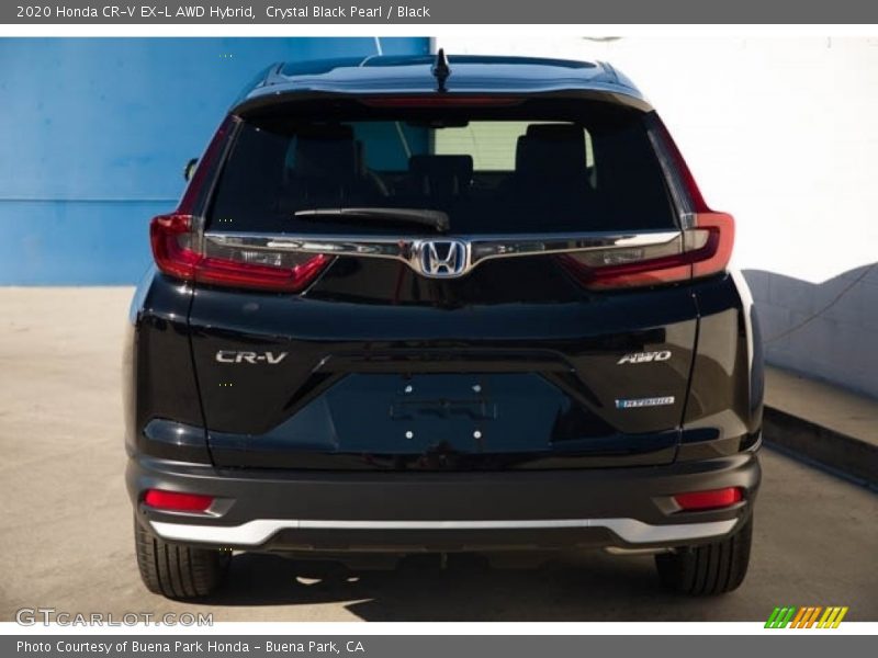 Crystal Black Pearl / Black 2020 Honda CR-V EX-L AWD Hybrid