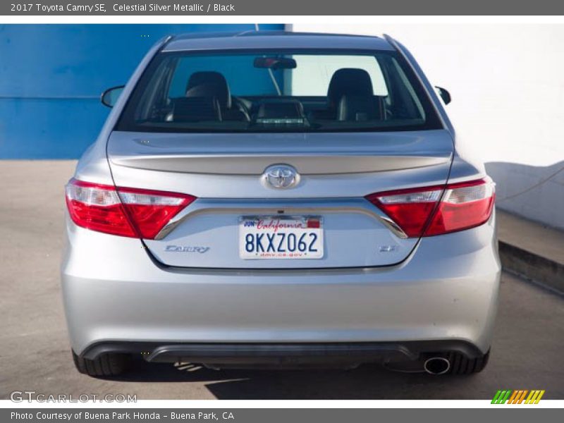 Celestial Silver Metallic / Black 2017 Toyota Camry SE