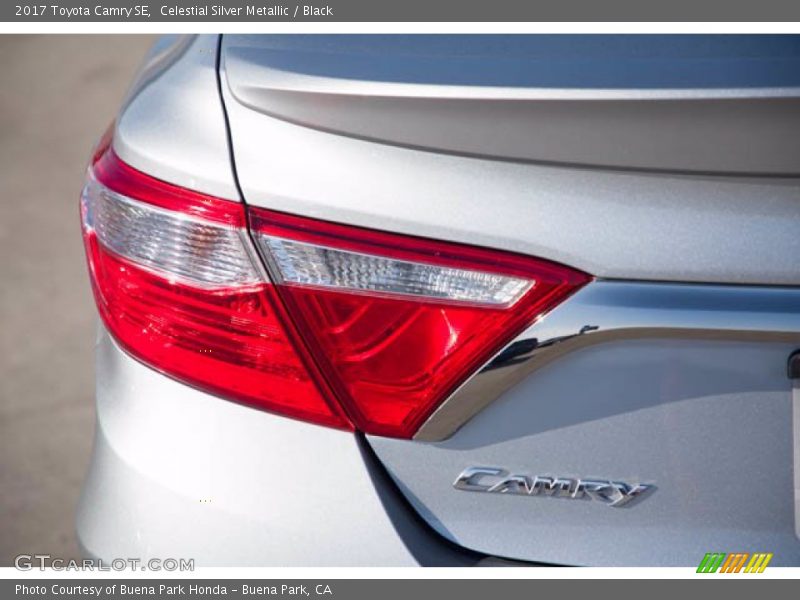 Celestial Silver Metallic / Black 2017 Toyota Camry SE
