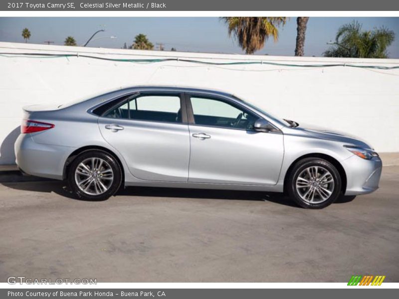 Celestial Silver Metallic / Black 2017 Toyota Camry SE
