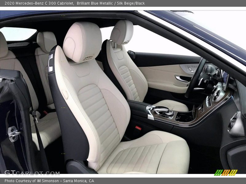 Front Seat of 2020 C 300 Cabriolet