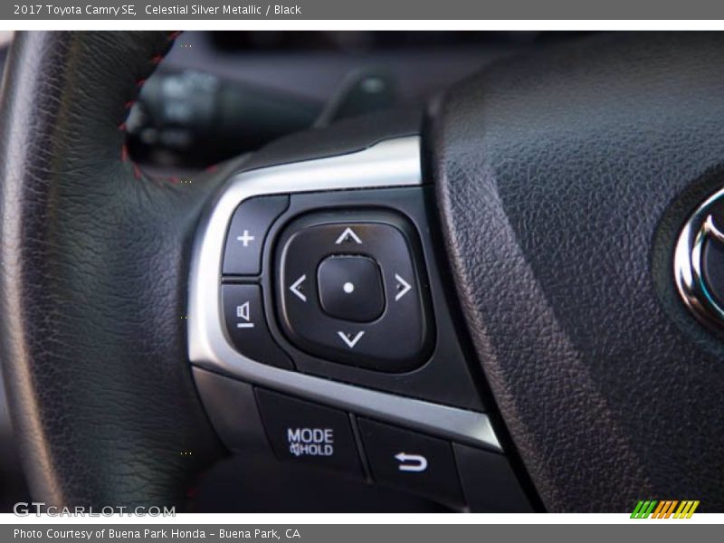 Celestial Silver Metallic / Black 2017 Toyota Camry SE