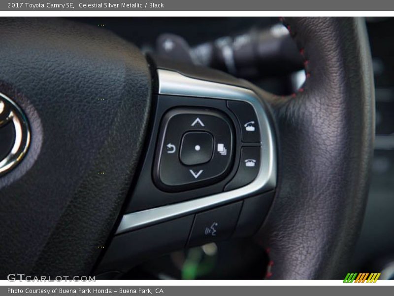 Celestial Silver Metallic / Black 2017 Toyota Camry SE