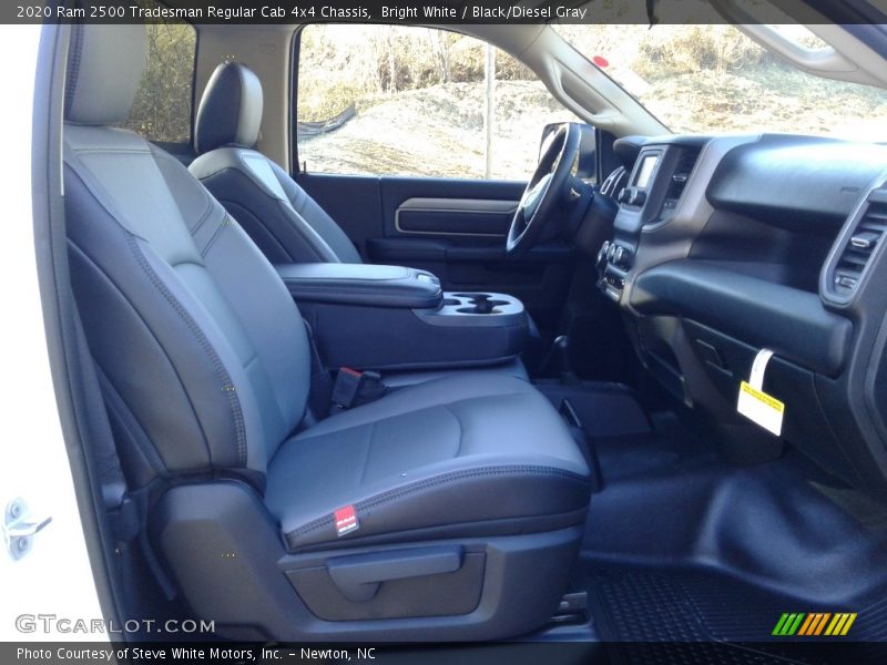 Bright White / Black/Diesel Gray 2020 Ram 2500 Tradesman Regular Cab 4x4 Chassis