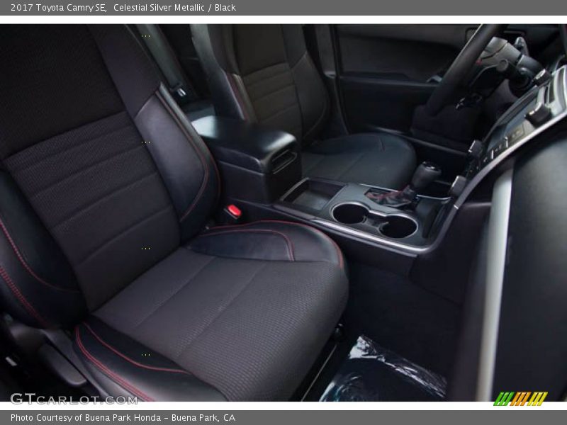 Celestial Silver Metallic / Black 2017 Toyota Camry SE