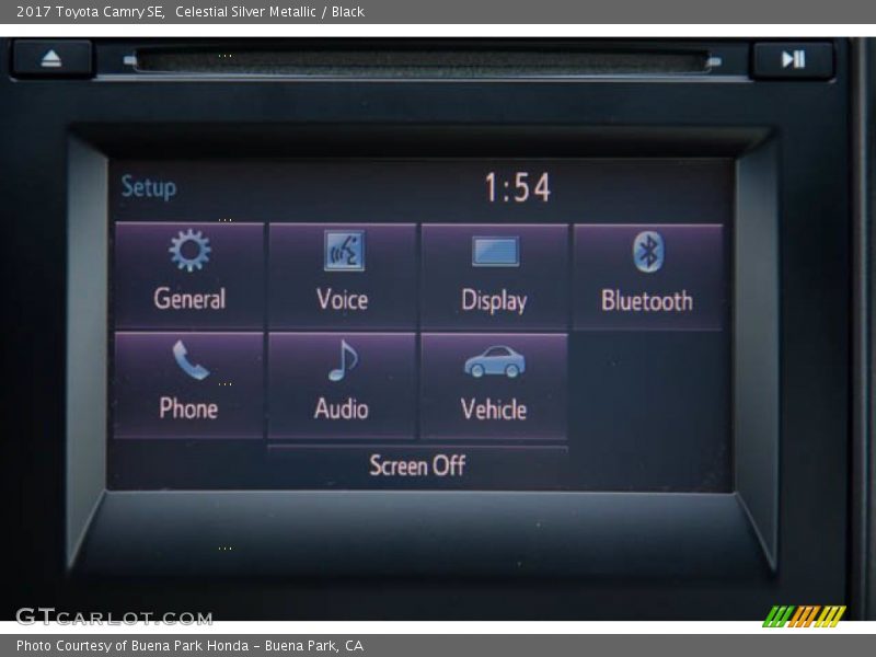 Celestial Silver Metallic / Black 2017 Toyota Camry SE