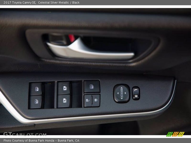 Celestial Silver Metallic / Black 2017 Toyota Camry SE