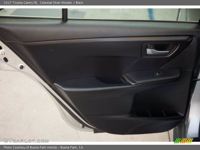 Celestial Silver Metallic / Black 2017 Toyota Camry SE