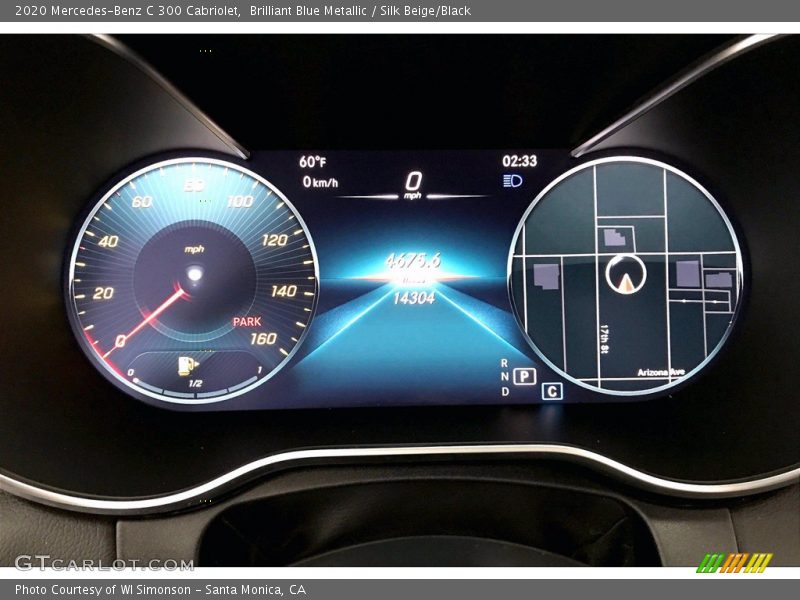  2020 C 300 Cabriolet 300 Cabriolet Gauges