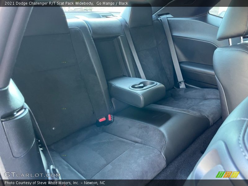 Rear Seat of 2021 Challenger R/T Scat Pack Widebody