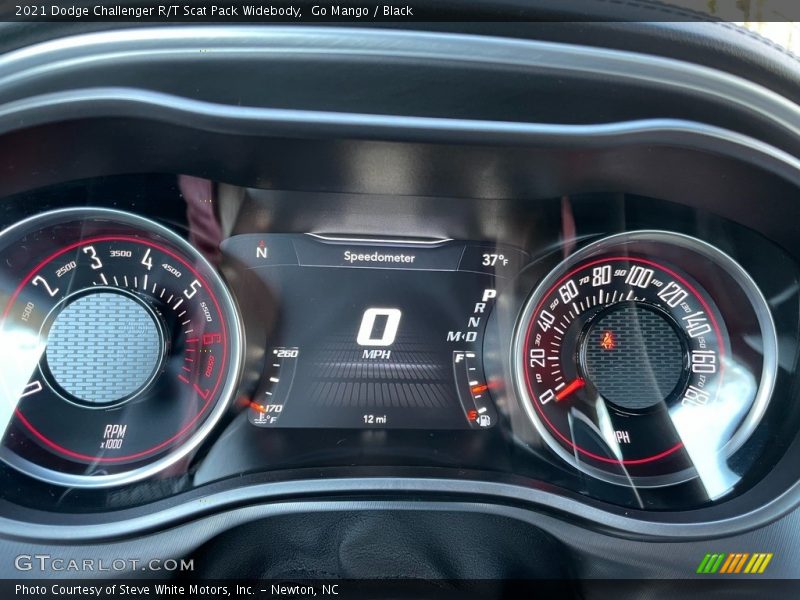  2021 Challenger R/T Scat Pack Widebody R/T Scat Pack Widebody Gauges