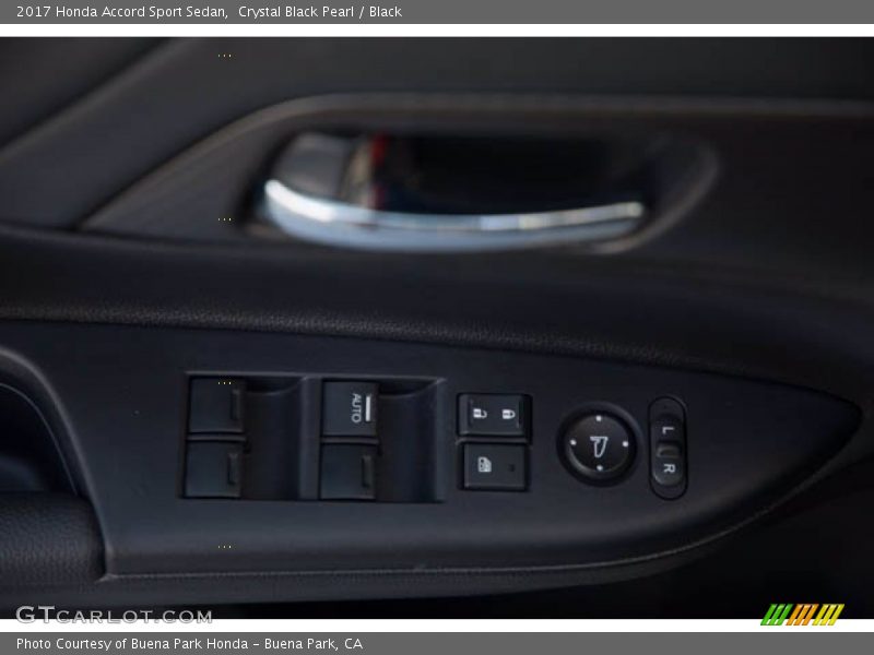 Crystal Black Pearl / Black 2017 Honda Accord Sport Sedan