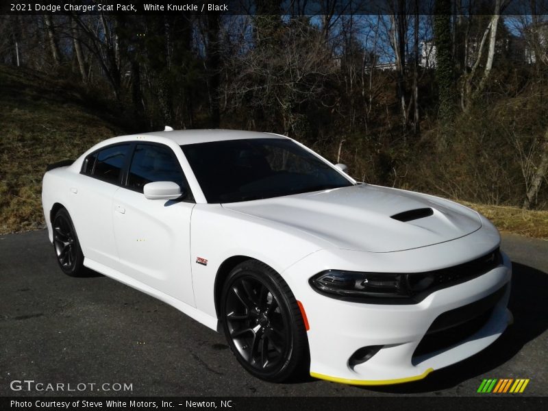 White Knuckle / Black 2021 Dodge Charger Scat Pack