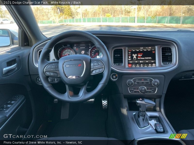 White Knuckle / Black 2021 Dodge Charger Scat Pack