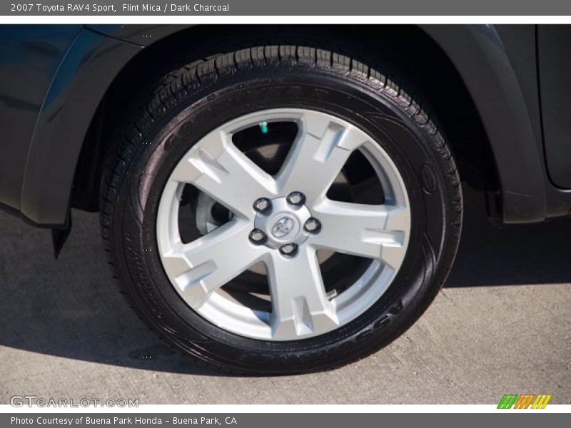 Flint Mica / Dark Charcoal 2007 Toyota RAV4 Sport