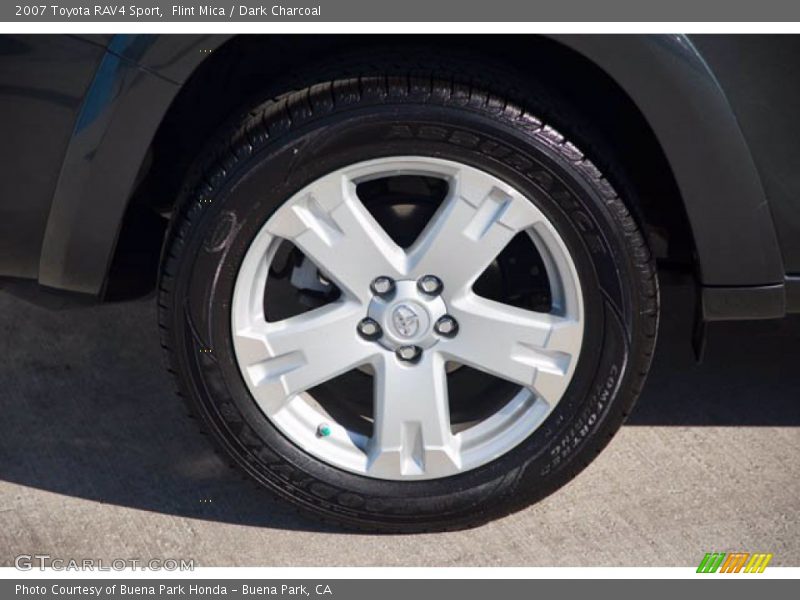 Flint Mica / Dark Charcoal 2007 Toyota RAV4 Sport