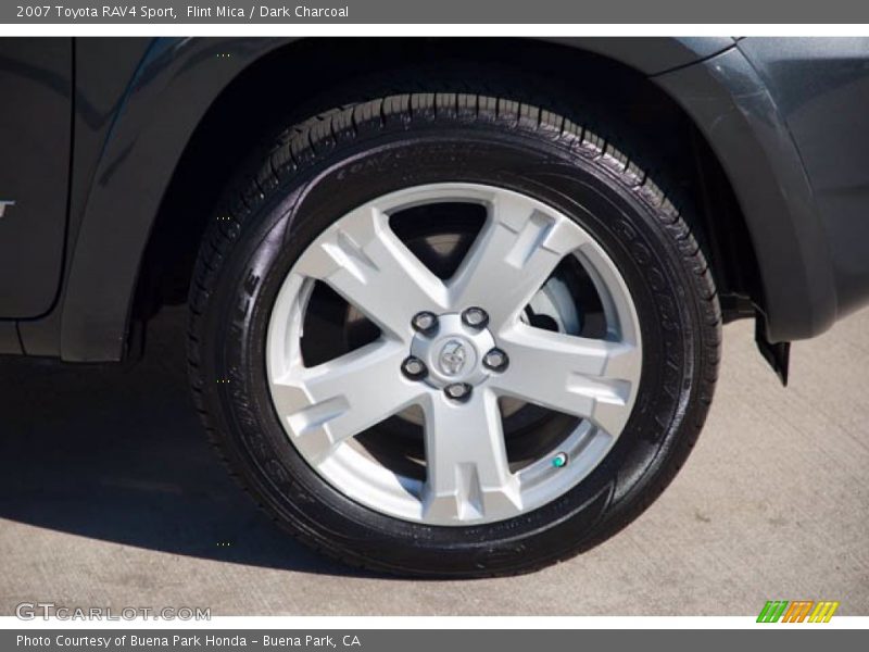 Flint Mica / Dark Charcoal 2007 Toyota RAV4 Sport