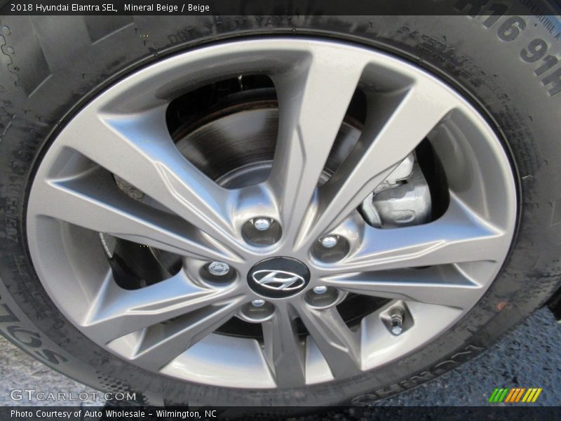Mineral Beige / Beige 2018 Hyundai Elantra SEL