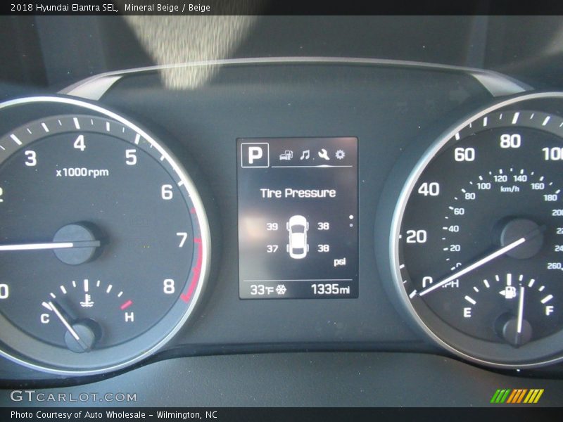 Mineral Beige / Beige 2018 Hyundai Elantra SEL