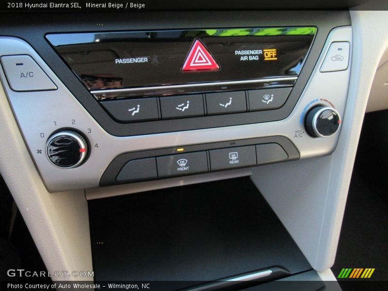 Mineral Beige / Beige 2018 Hyundai Elantra SEL