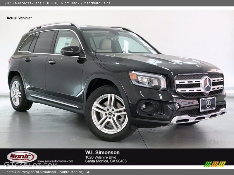 Night Black / Macchiato Beige 2020 Mercedes-Benz GLB 250