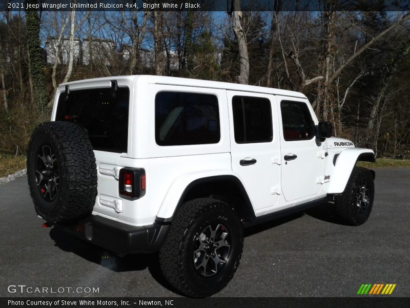 Bright White / Black 2021 Jeep Wrangler Unlimited Rubicon 4x4