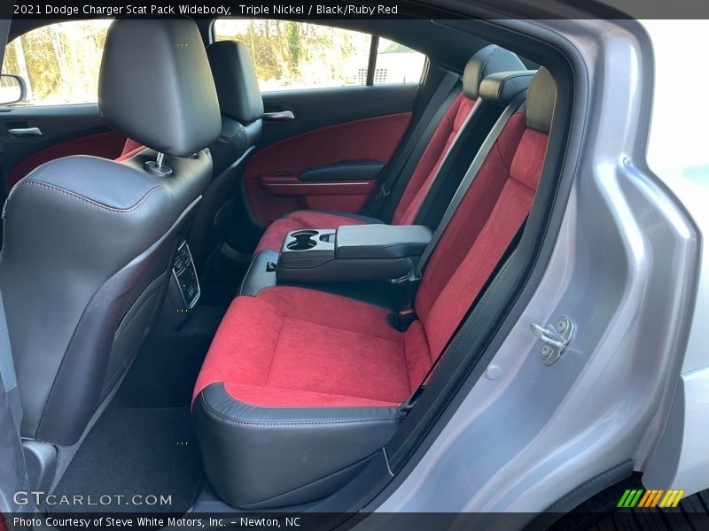 Rear Seat of 2021 Charger Scat Pack Widebody