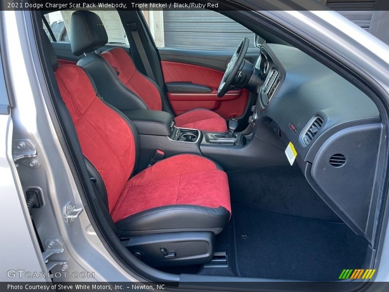 Front Seat of 2021 Charger Scat Pack Widebody