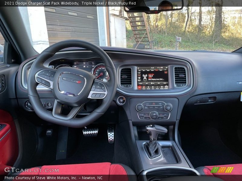Dashboard of 2021 Charger Scat Pack Widebody
