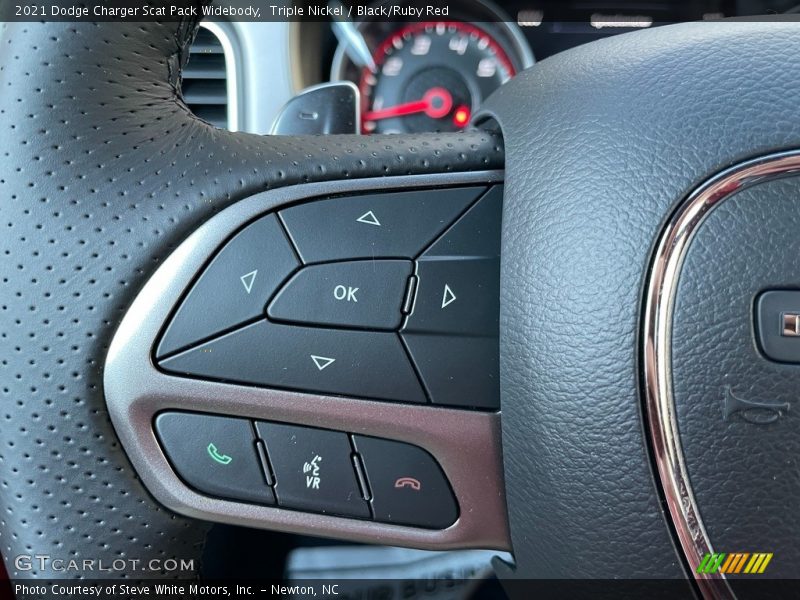  2021 Charger Scat Pack Widebody Steering Wheel