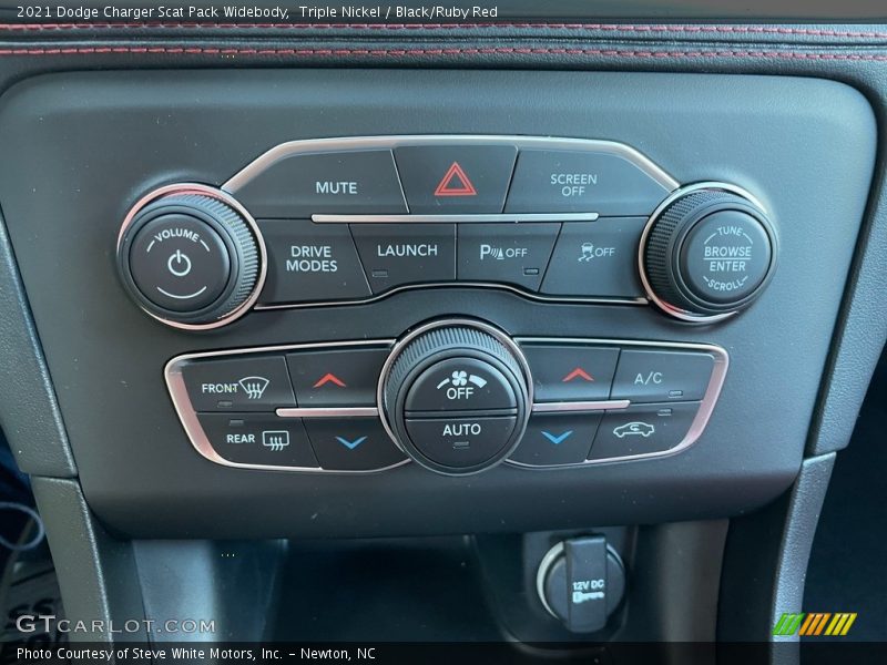 Controls of 2021 Charger Scat Pack Widebody