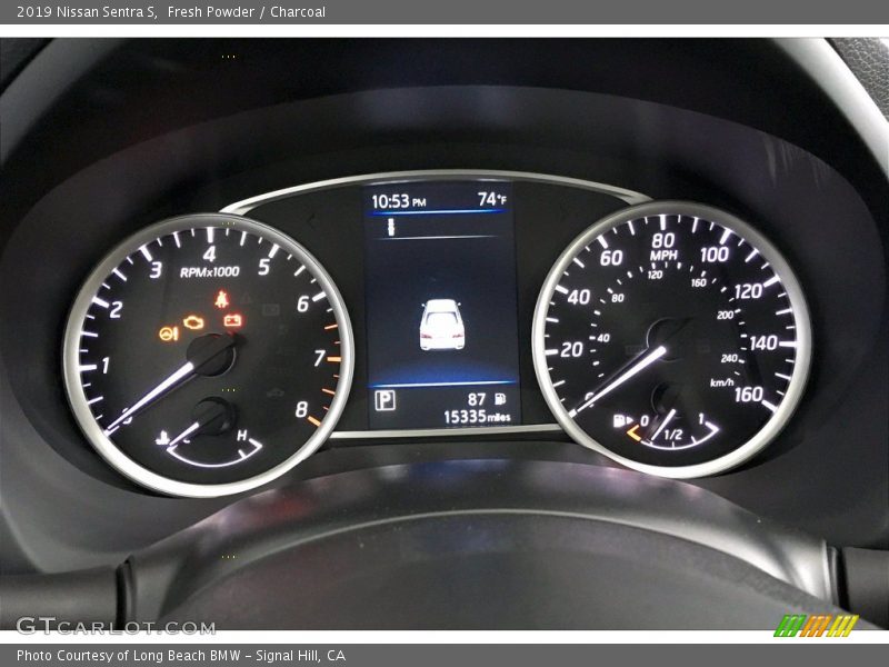 Fresh Powder / Charcoal 2019 Nissan Sentra S