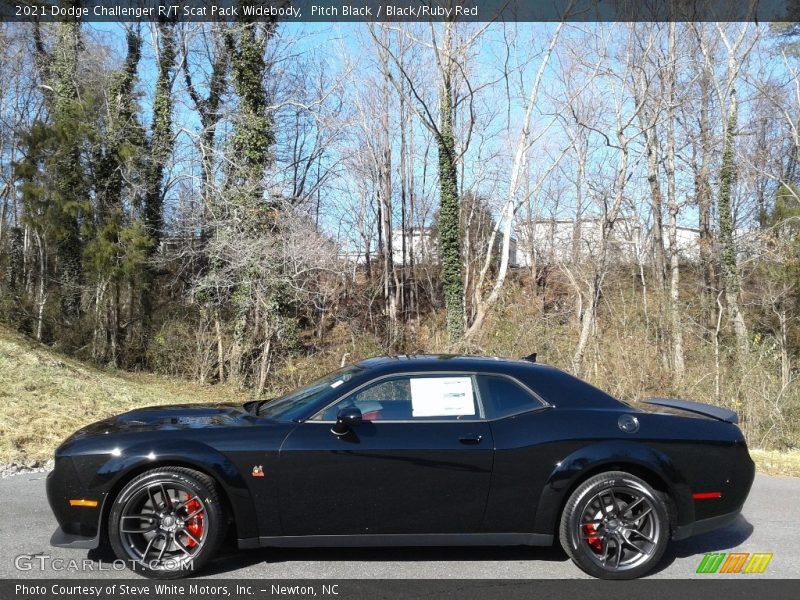  2021 Challenger R/T Scat Pack Widebody Pitch Black