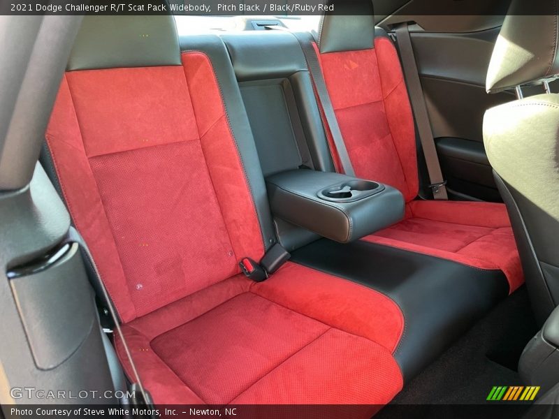Rear Seat of 2021 Challenger R/T Scat Pack Widebody