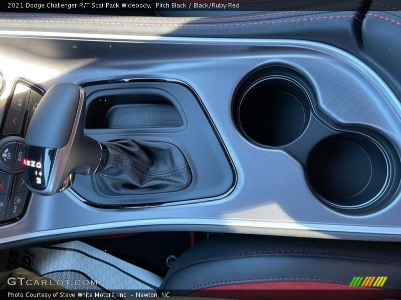 Pitch Black / Black/Ruby Red 2021 Dodge Challenger R/T Scat Pack Widebody