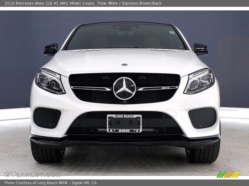 Polar White / Espresso Brown/Black 2019 Mercedes-Benz GLE 43 AMG 4Matic Coupe