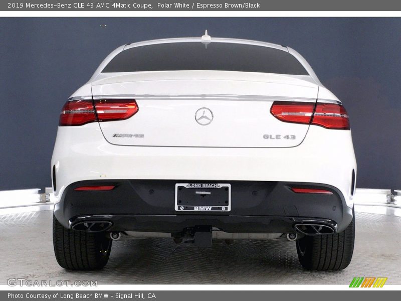 Polar White / Espresso Brown/Black 2019 Mercedes-Benz GLE 43 AMG 4Matic Coupe