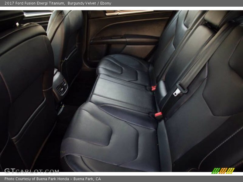 Burgundy Velvet / Ebony 2017 Ford Fusion Energi Titanium