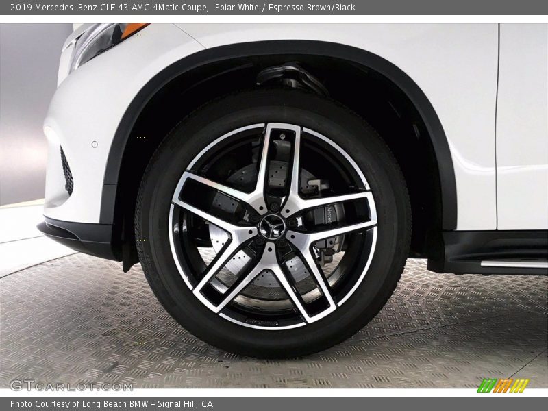 Polar White / Espresso Brown/Black 2019 Mercedes-Benz GLE 43 AMG 4Matic Coupe