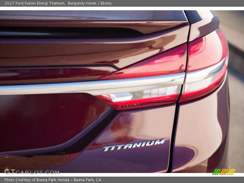 Burgundy Velvet / Ebony 2017 Ford Fusion Energi Titanium