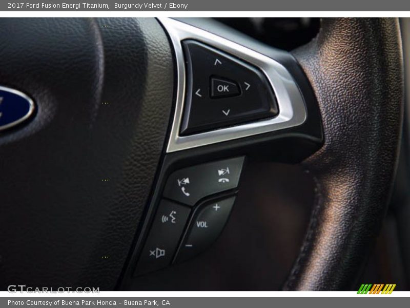 2017 Fusion Energi Titanium Steering Wheel
