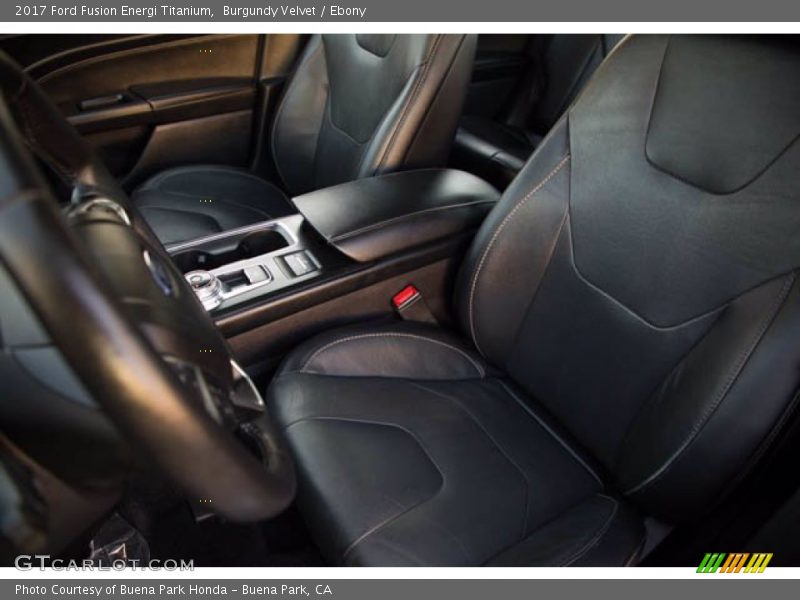 Front Seat of 2017 Fusion Energi Titanium