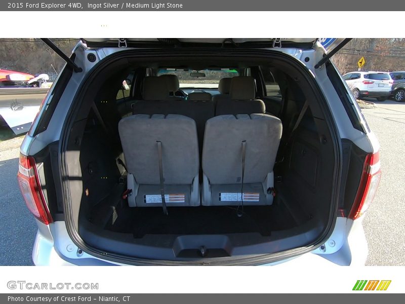 Ingot Silver / Medium Light Stone 2015 Ford Explorer 4WD